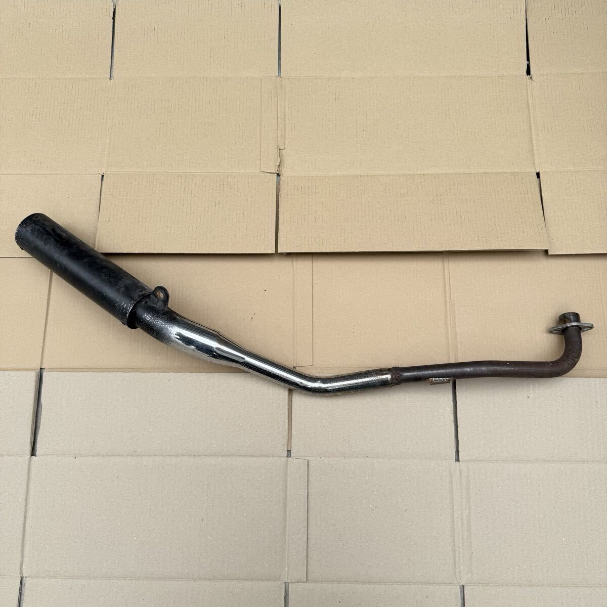 モンキー ゴリラ Z50J AB27 RPM マフラー ダウンマフラー P管 メッキ 規制前 ジャンク RACING PROJECT MURASHIMA 当時物 武川 忠男 キタコ 拍卖