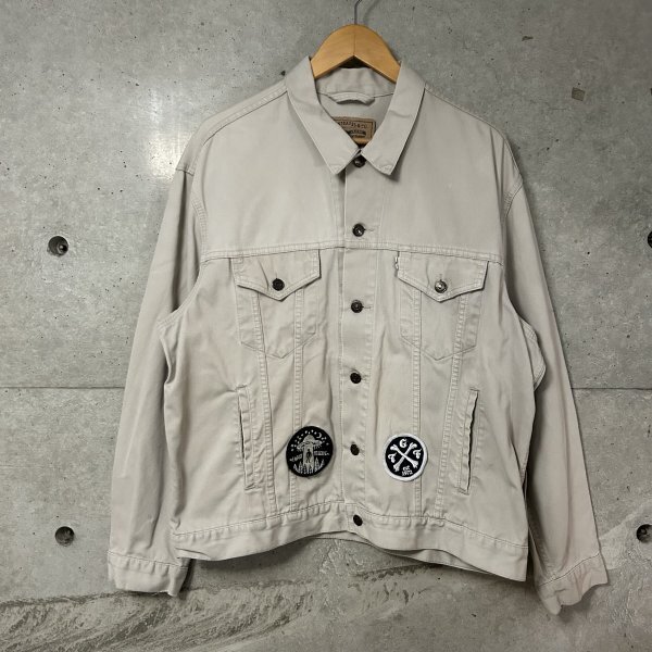 90s ユーロリーバイス 70503 ピケジャケット EURO Levi's トラッカージャケット デニム コーデュロイ ヴィンテージ ビンテージ レア L 古着拍卖