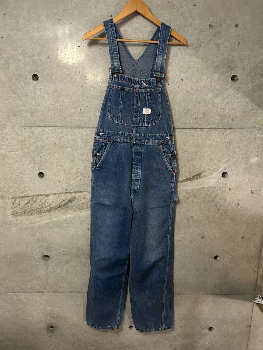 70s BIGMAC デニム オーバーオール ビッグマック J.C.Penny J.Cペニー ストア系 アメカジ USA製 ワーク ヴィンテージ ビンテージ 古着 M.L拍卖