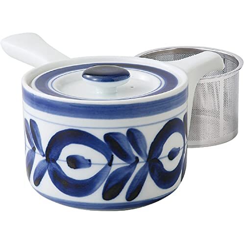 フラワー 西海陶器 波佐見焼 急須 ティーポット マジョリカ フラワー スーパーステンレス 茶こし付 容量約425ml 電子レンジ拍卖