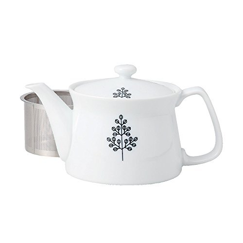 01.ツリー 波佐見焼 ポット ツリー柄 (スーパーステンレス 茶こし付) 容量約400ml 日本製 73544拍卖