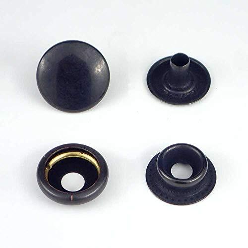 ダールブラック(炭黒) ジャンパーホック 大 7050 15mm (ダールブラック(炭黒), 10セット)拍卖