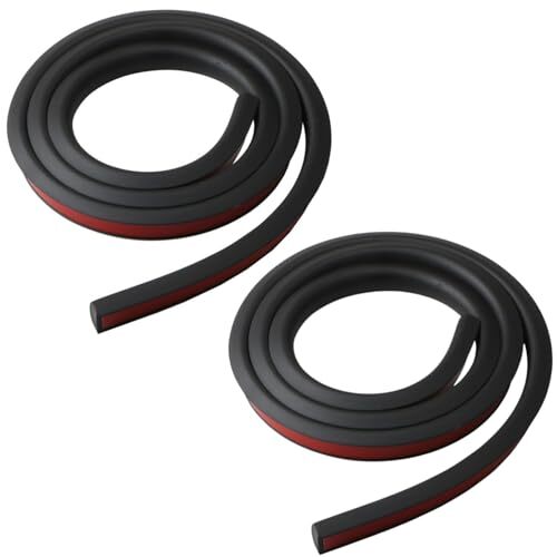 ブラック Quikaboo フェンダー モール オーバーフェンダー フェンダーモール アーチモール 車検 汎用 1.5m 2個セッ拍卖