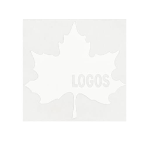 ロゴス(LOGOS) LOGOS ラージ メイプル カッティングステッカー 89001105 アウトドア 車 バイク 防水拍卖