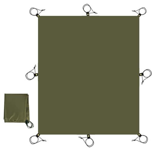 アーミーグリーン 210x240 【日本ブランド】LUHANA グランドシート テントシート 耐水圧5000mm レジャーシート 拍卖
