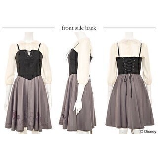 ブライアローズ シークレットハニー 眠れる森の美女 オーロラ姫 ひざ丈ワンピース ディズニー Dハロ拍卖
