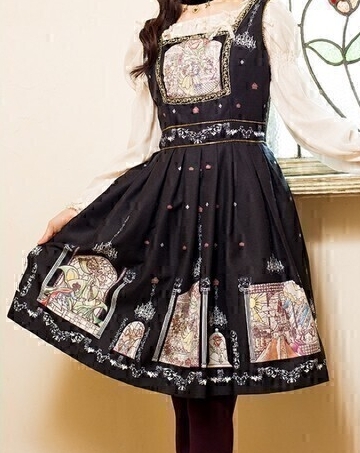 美女と野獣 ステンドグラス ワンピース シークレットハニー シーハニ拍卖