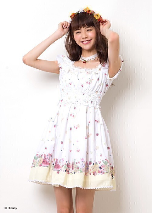 シークレットハニー トロピカル ワンピース ミニー デイジー クラリス ディズニー シーハニ拍卖