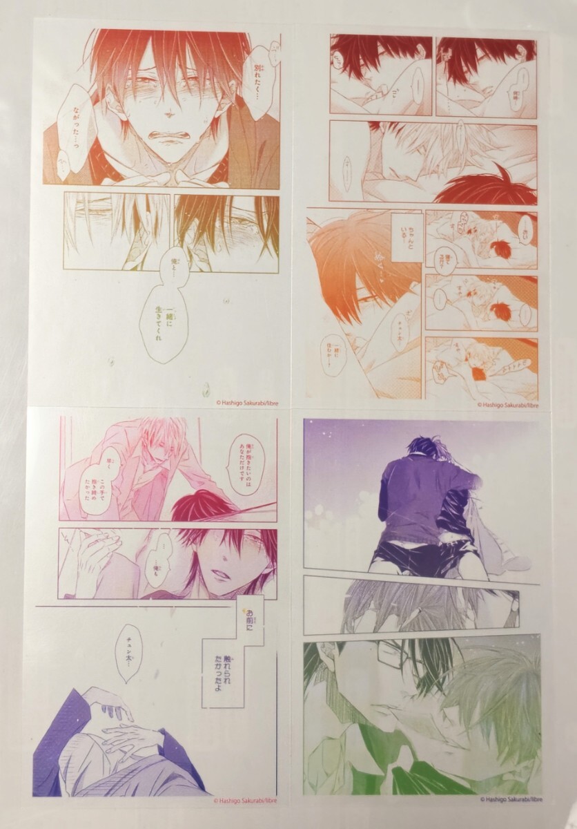 原画展グッズ クリアカード 抱かれたい男1位に脅されています だかいち 4枚セット バラ売り不可拍卖