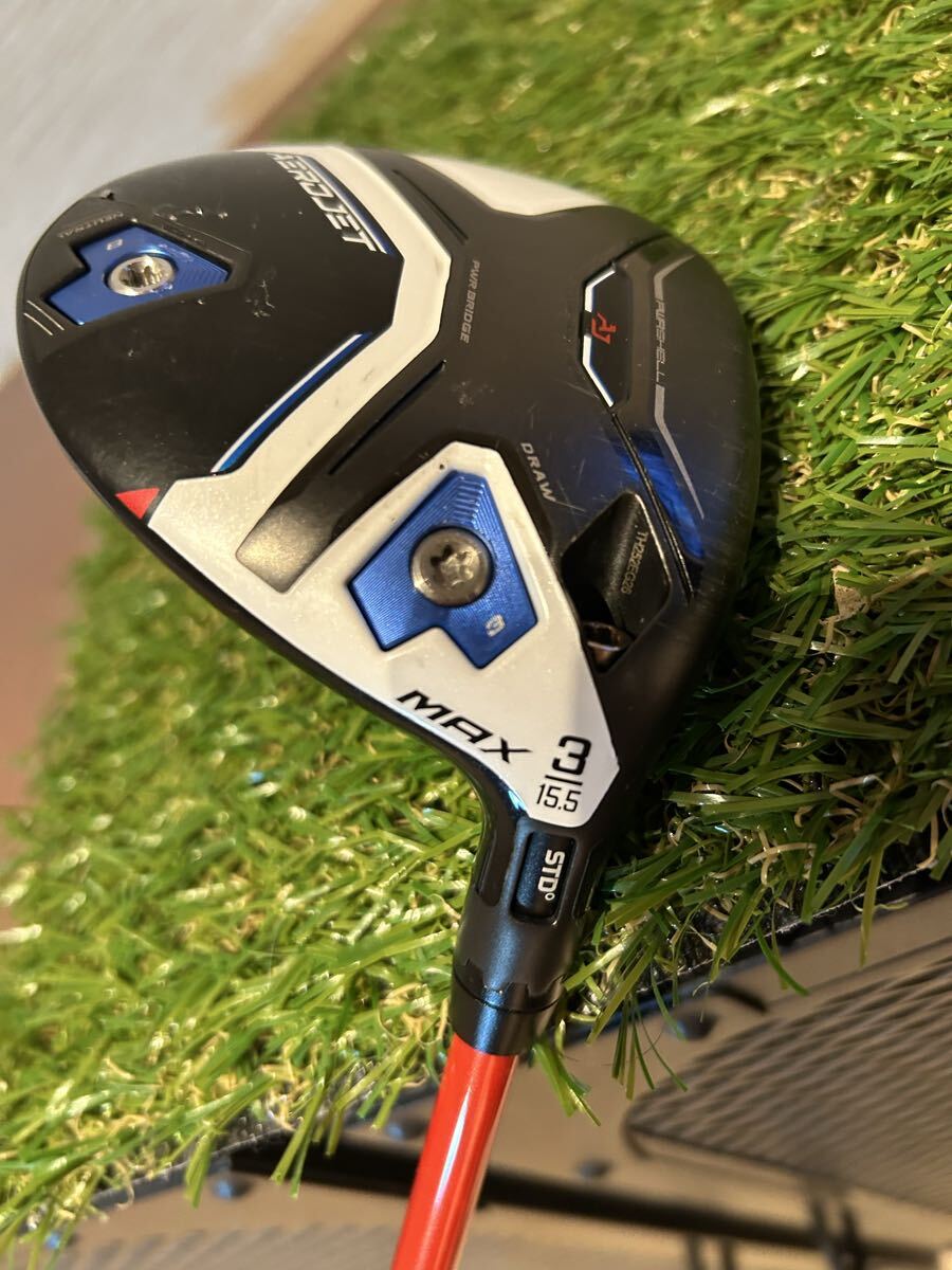 コブラエアロジェット3W15.5度グラファイトデザインカスタムシャフト拍卖