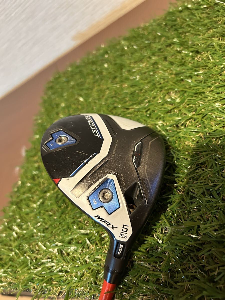 コブラエアロジェット5w 18.5度グラファイトデザインカスタムシャフト拍卖