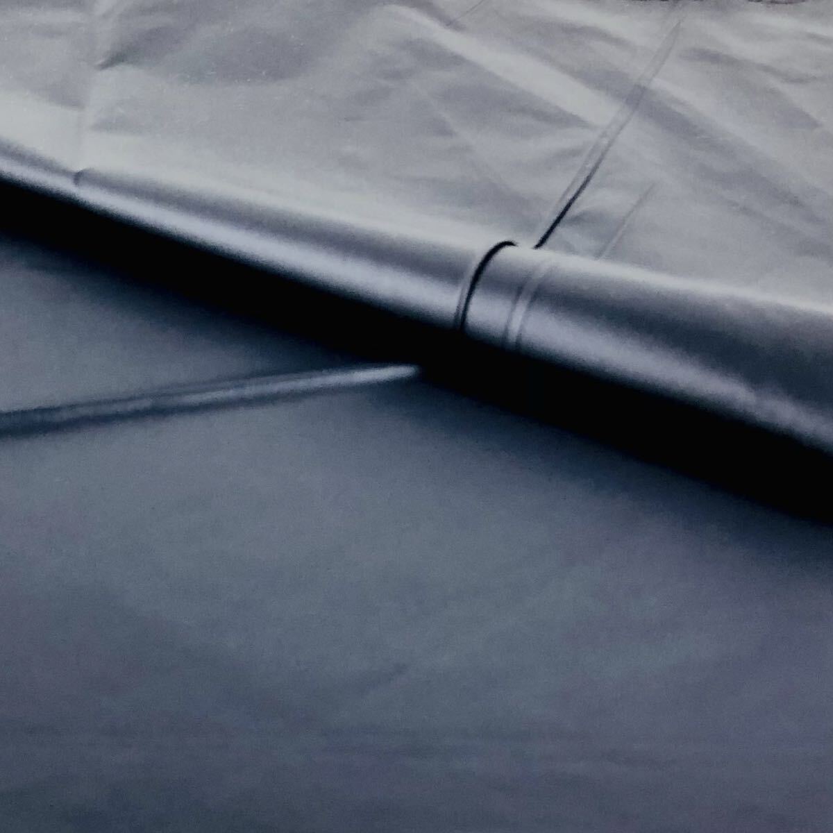 撥水加工生地 1.5m はぎれ 濃紺 特薄 150×150 ポリエステル 撥水 生地 薄手拍卖