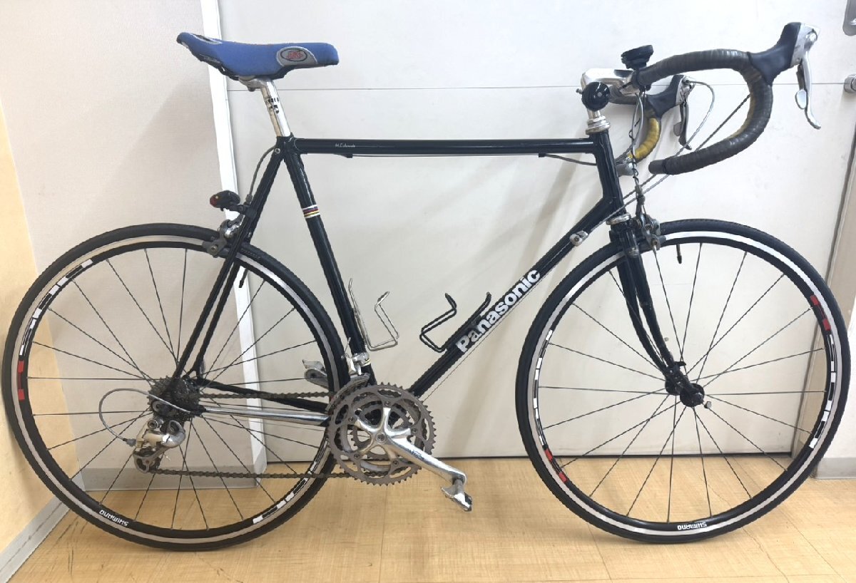 Panasonic パナソニック オーダー クロモリフレーム フォーク TANGE サイズ584 アルテグラ6500 2×9S 1996年 中古 現状渡し拍卖