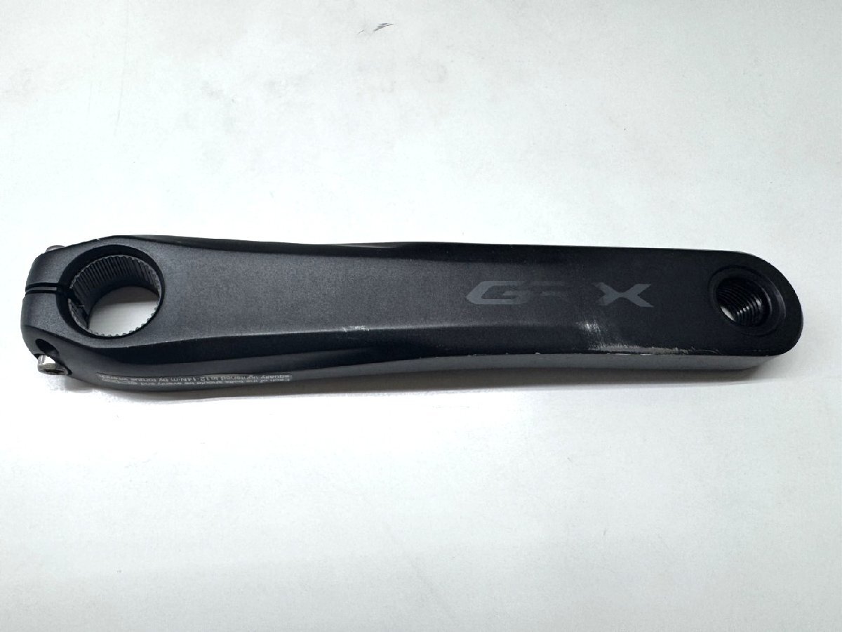 ★ シマノ SHIMANO GRX FC-RX600 左クランクのみ 172.5mm 中古 ※クリックポスト送料無料拍卖