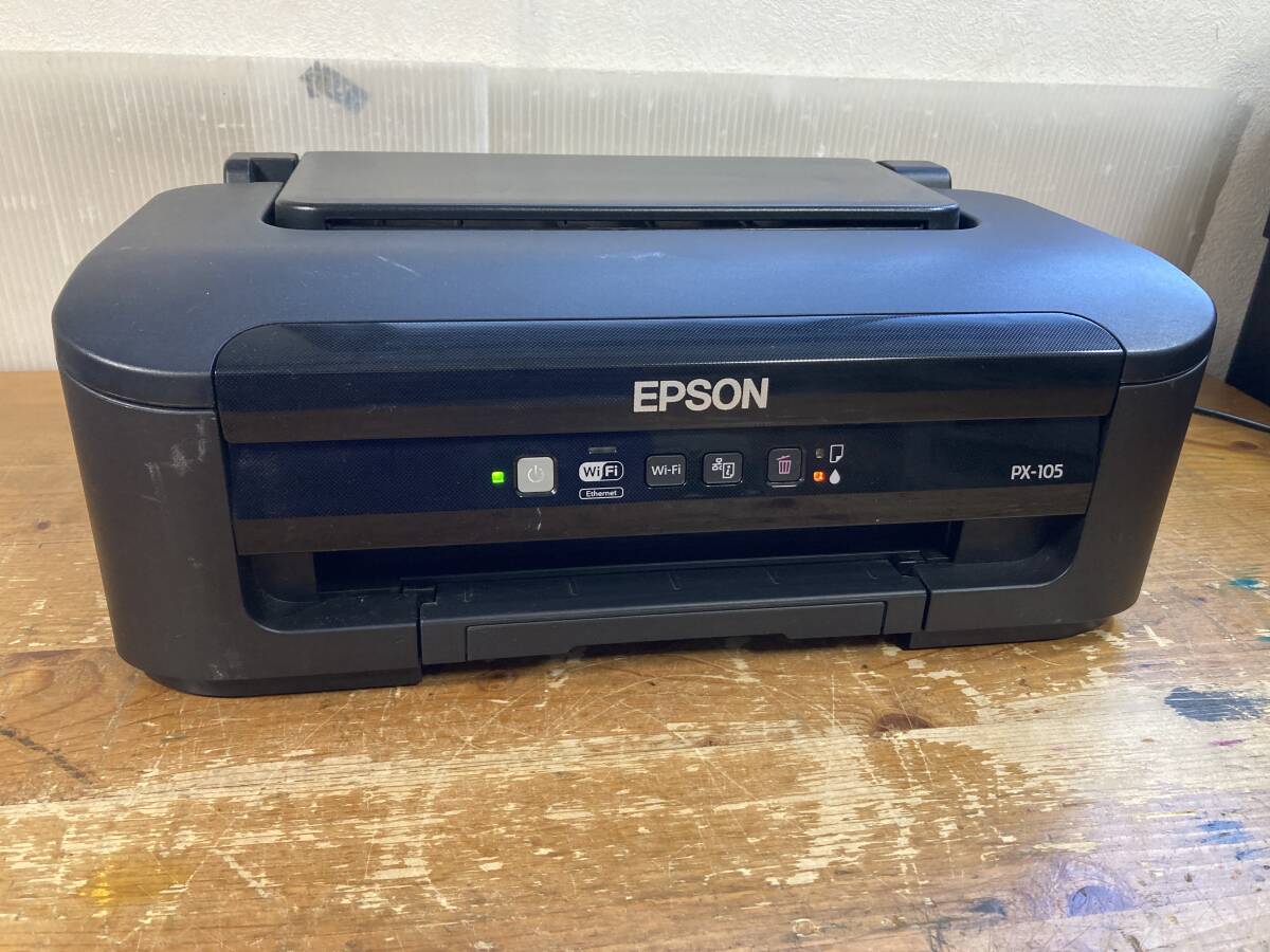 EPSON エプソン A4 インクジェット プリンター PX-105 112529y拍卖