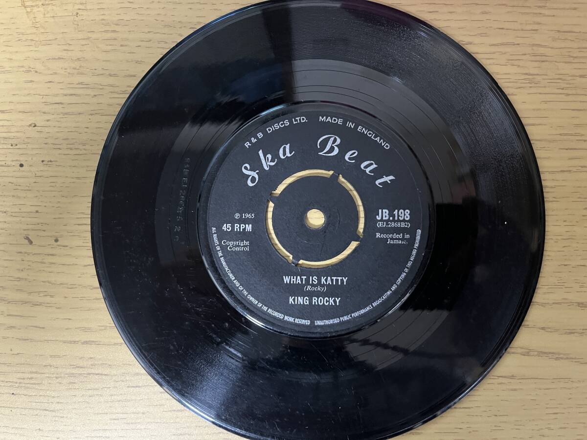 King Rocky / Clancy Eccles - What Is Katty / Miss Ida (Ska Beat)拍卖