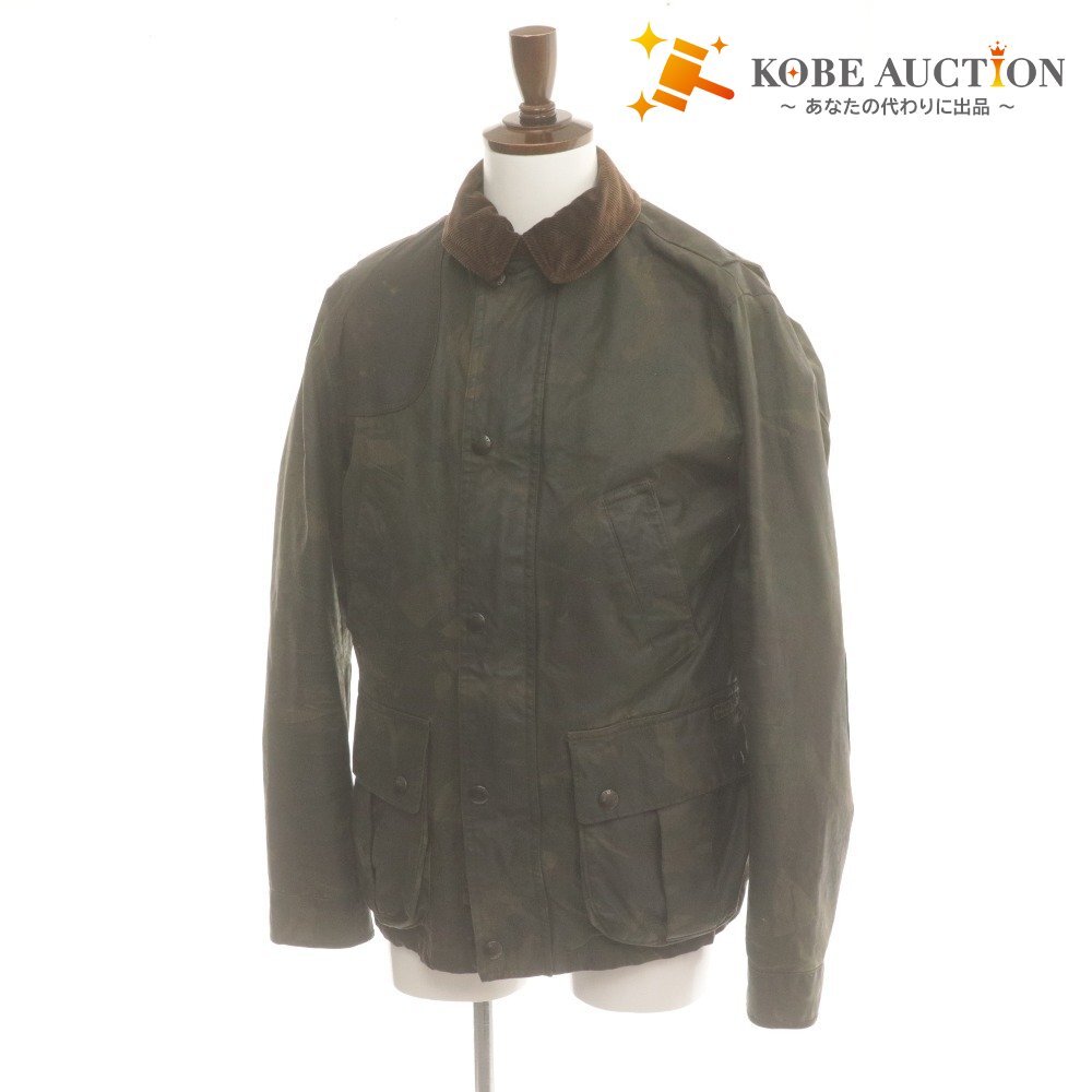 ■ ポロ ラルフローレン オイルドジャケット ベスト付き 長袖 アウター ミリタリー 迷彩柄 メンズ S カーキ系拍卖