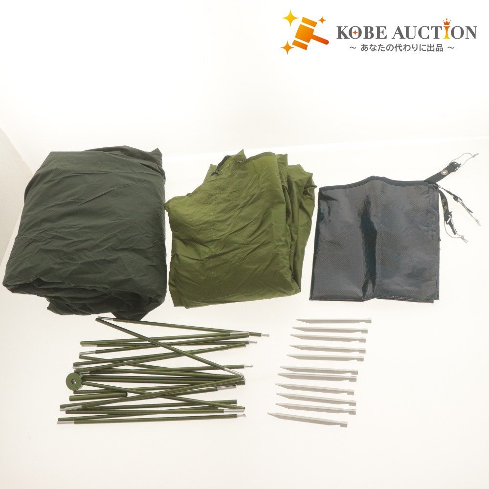 ■ mont-bell モンベル テント クロノスドーム2 グランドシート付き グリーン キャンプ アウトドア 登山 付属品付き拍卖