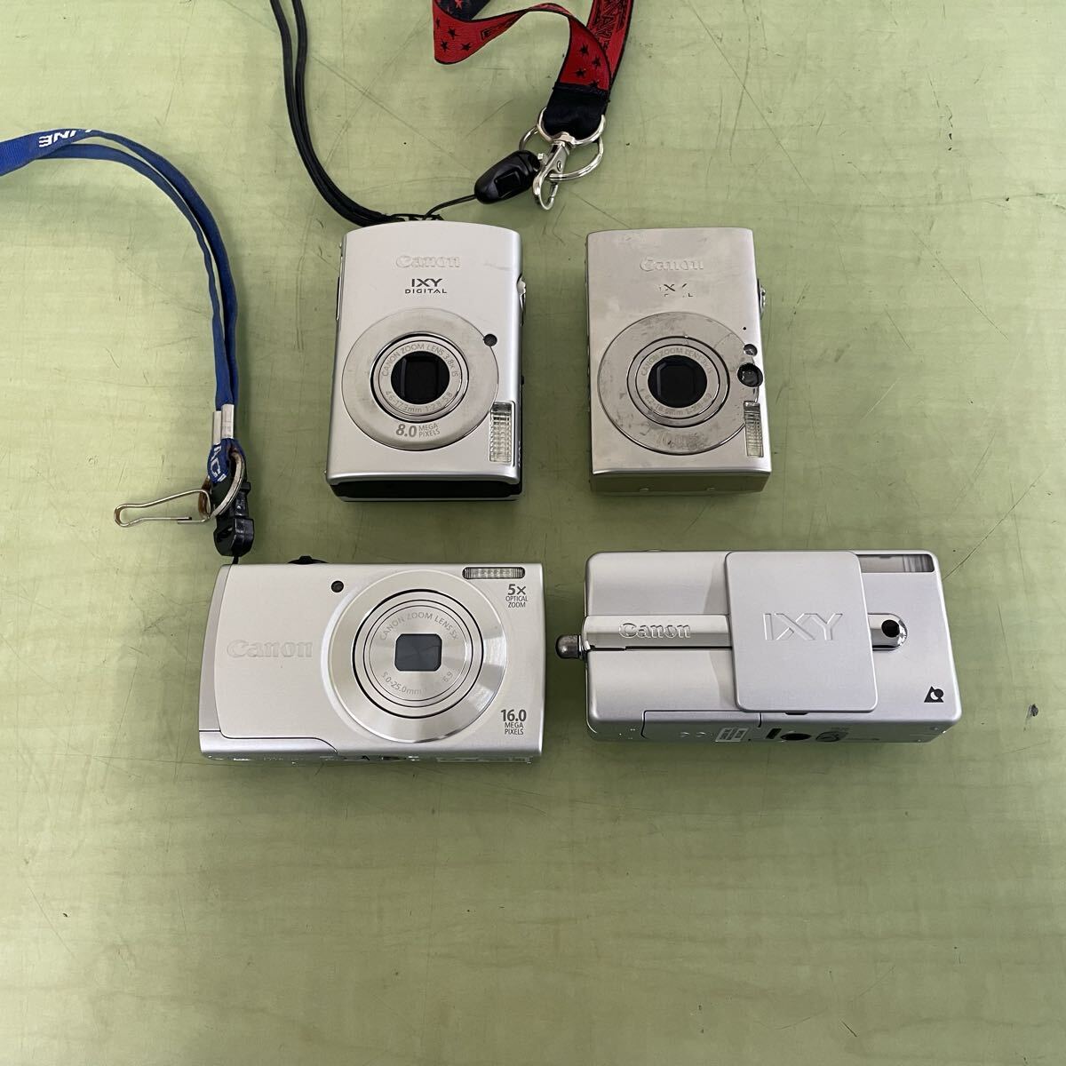 #74 デジタルカメラ まとめ ジャンク Canon IXY Power Shot デジカメ コンパクトデジタルカメラ 通電動作未確認 バッテリー有拍卖