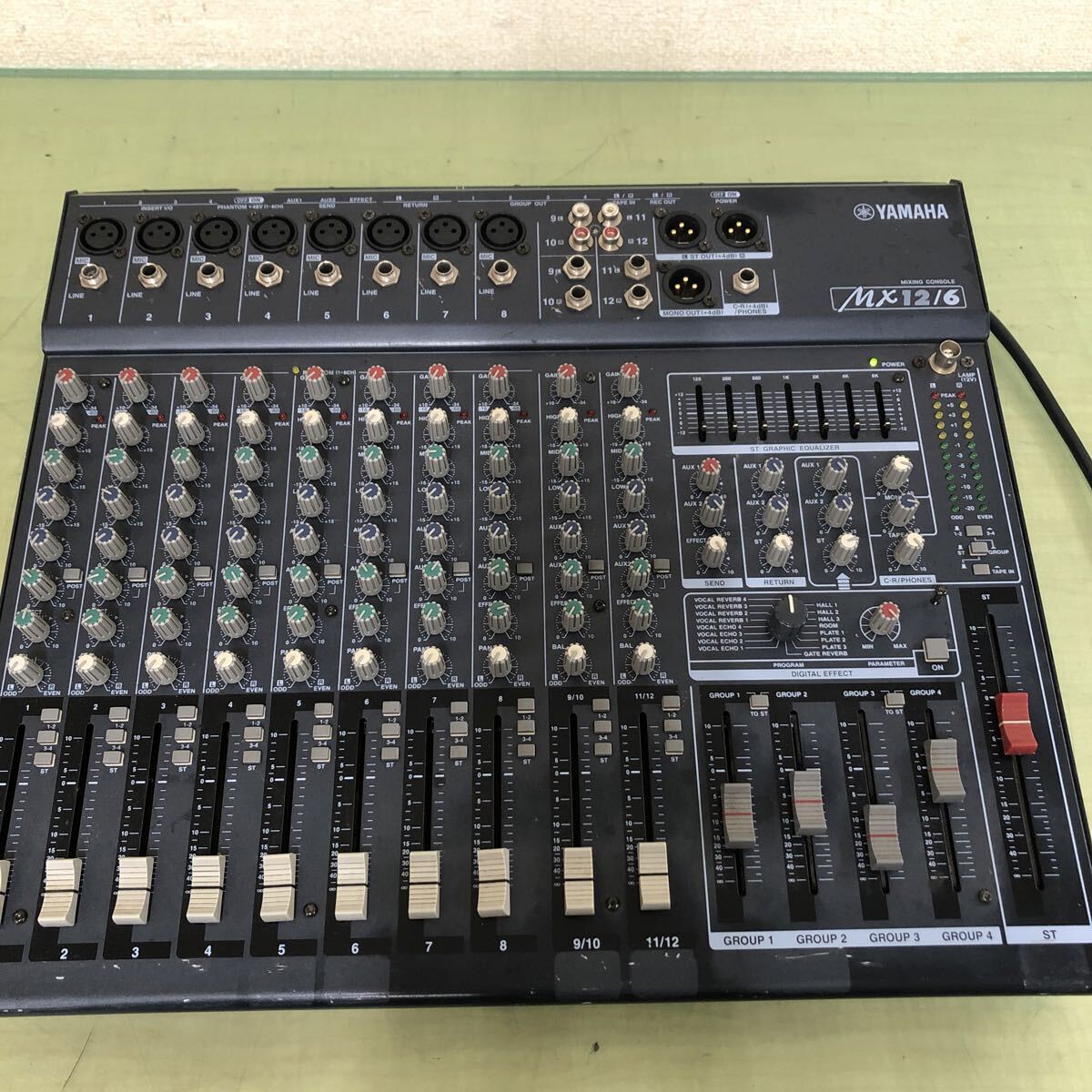 ◆504 YAMAHA MIXING CONSOLE MX12/6 通電確認済み拍卖