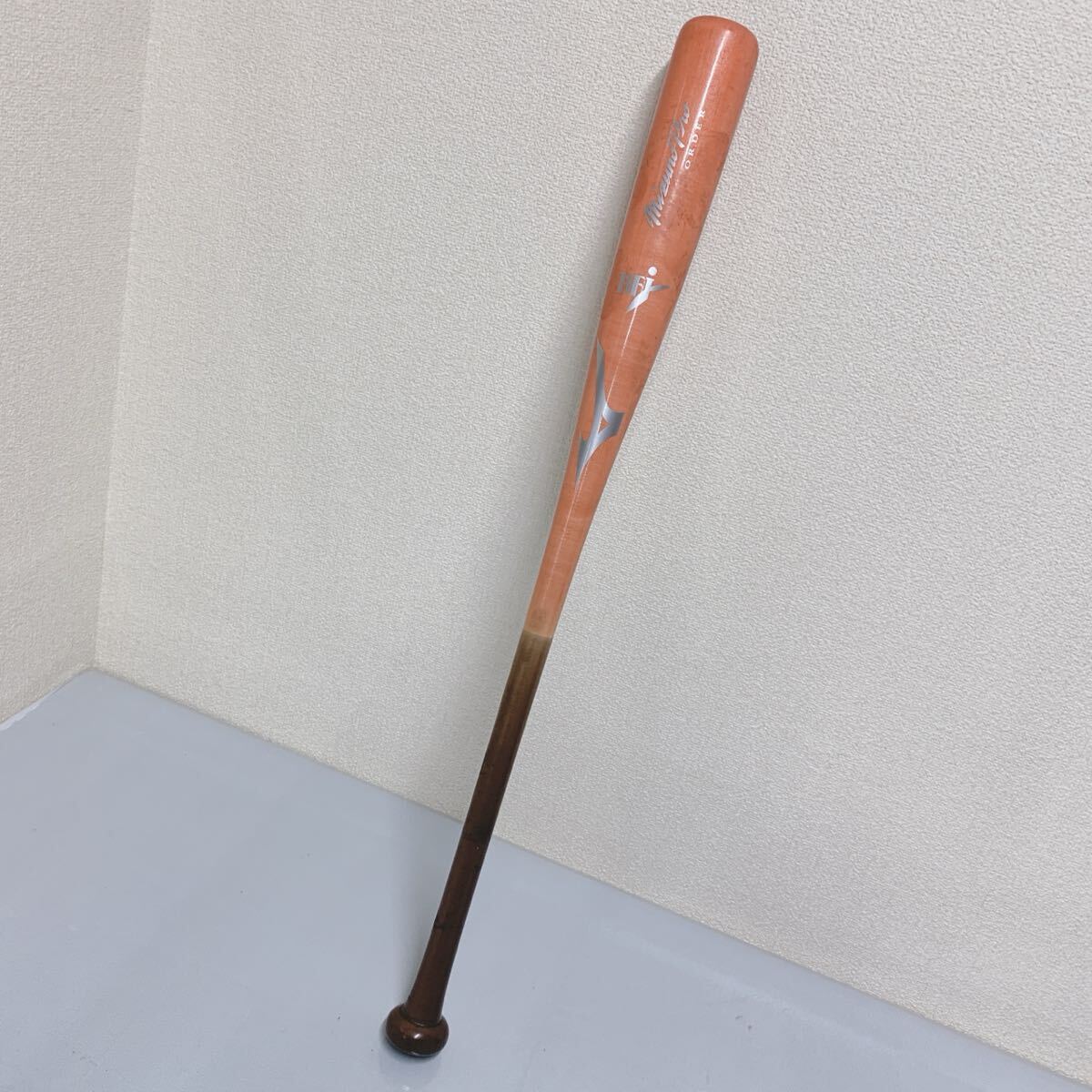 ℃450 MIZUNO ミズノ 野球 木製バット ミズノプロ オーダー品 BFJ 83cm拍卖