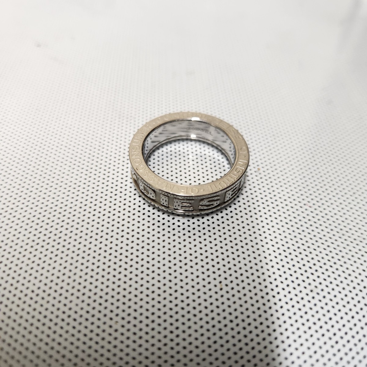 ℃83 DIESEL ディーゼル 指輪 STEEL メンズ リング拍卖