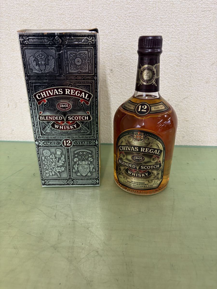 $ 11 CHIVAS REGAL シーバスリーガル ウイスキー スコッチ スコッチウイスキー 古酒 箱付 洋酒 WHISKY拍卖