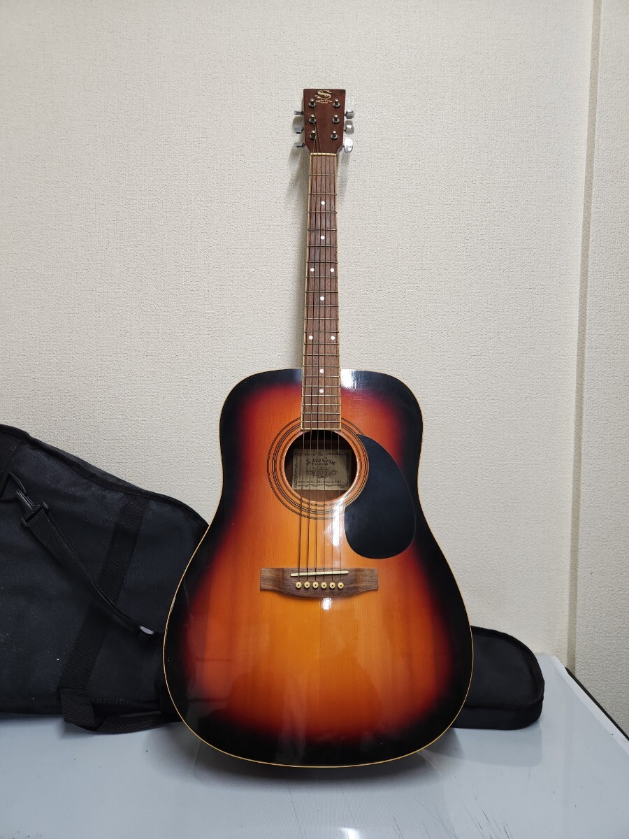 ℃23 アコースティックギター アコギ 弦楽器 ギター sepia crue custom W-200TS 楽器拍卖