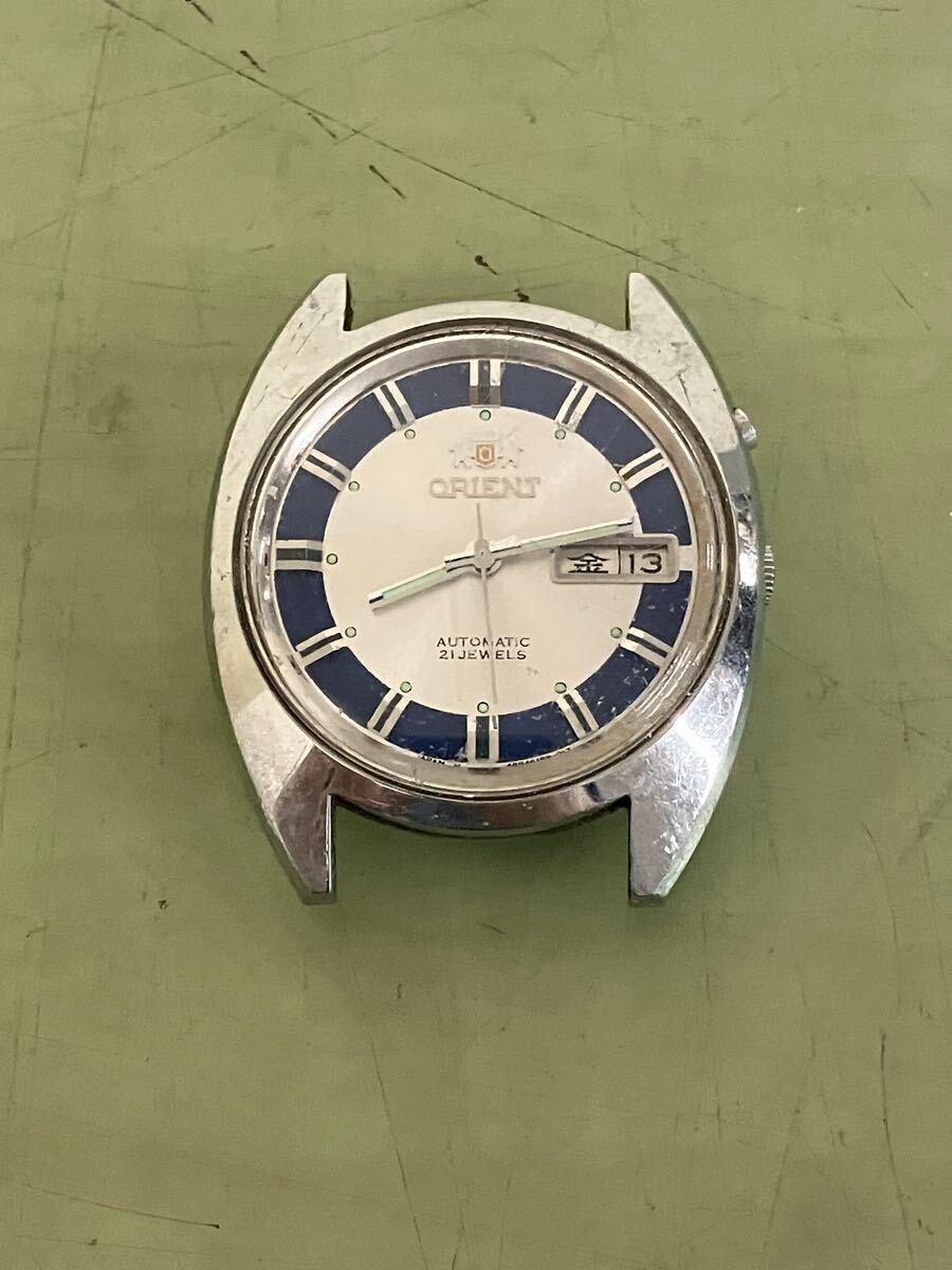 〒41 ORIENT AUTOMATIC 21JEWELS 腕時計 オリエント ベルト無し 現状品拍卖