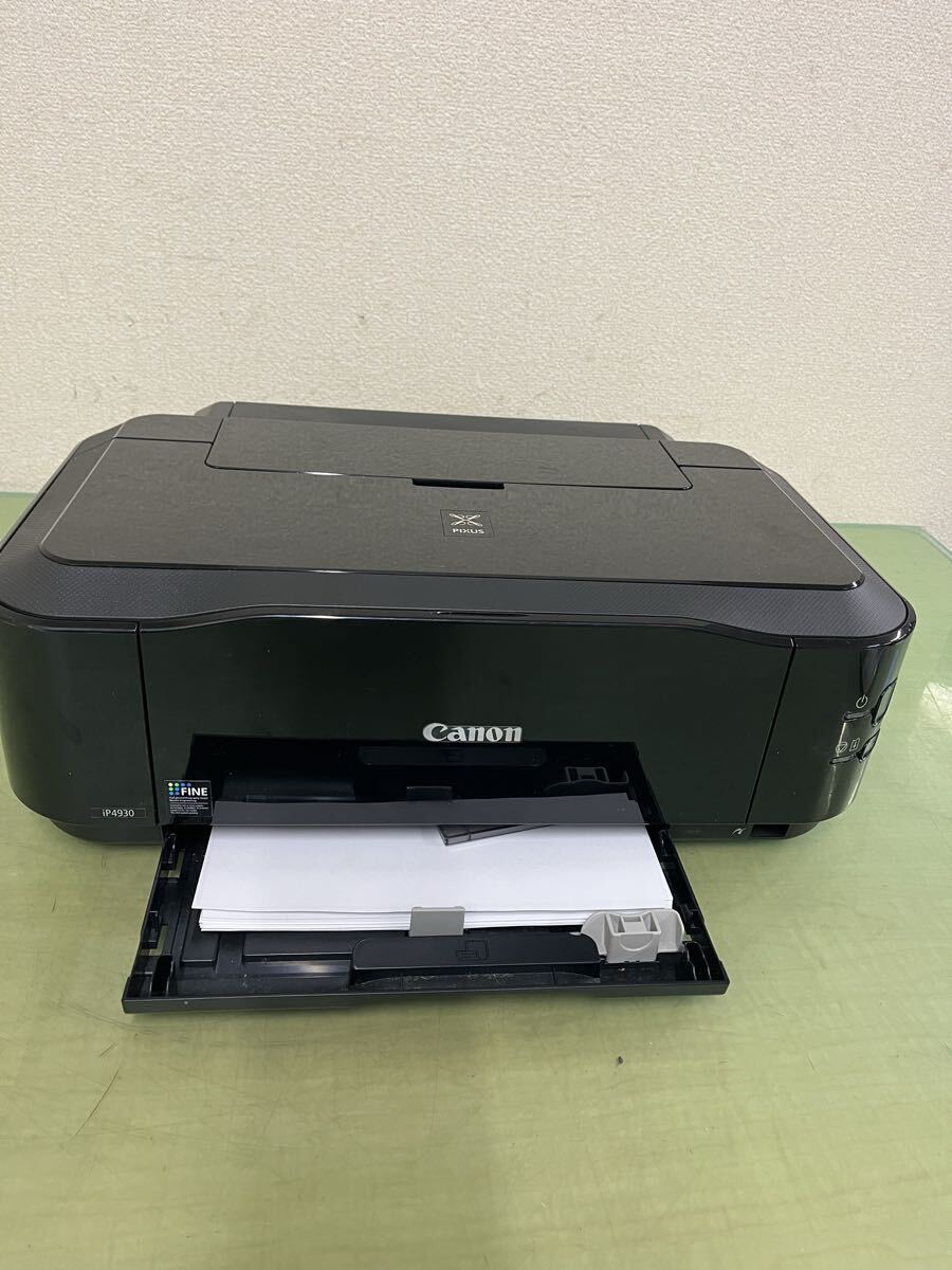 ◆ 8 Canon インクジェットプリンターiP4930 通電未確認拍卖