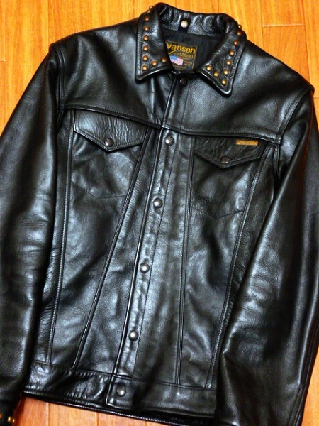VANSON バンソン シングル ライダース ジャケット CALEE 別注 キャリー DJCB スタッズ コラボ B C C2 RJP D STAR ENF拍卖