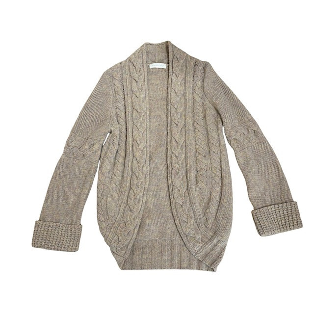 古着 ビームスハート BEAMS HEART 長袖 カーディガン クリーニング済み ウール レインボーカラー レディース フリーサイズ拍卖