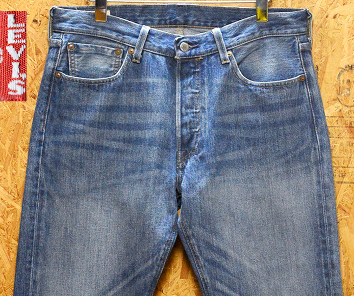 廃盤 米国製 W32 リーバイス501 ビッグE(501XX / 00501-3288) ヴィンテージ 米国コーンミルズホワイトオーク 股下72cm拍卖