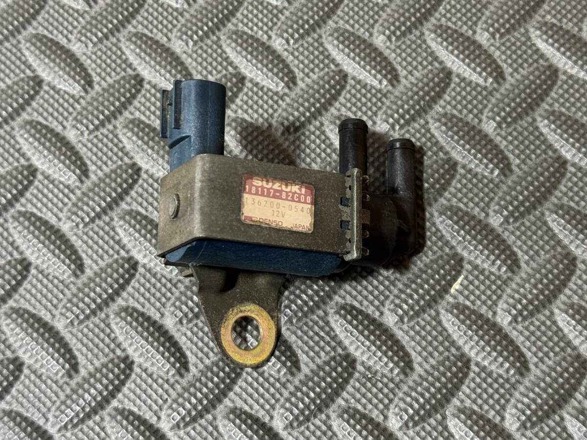 ジムニー JA11V 3型 ソレノイドバルブ ISCV 18117-82C00 純正品拍卖