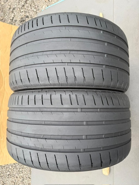 中古タイヤ2本セット 285/30R19 98Y BRIDGESTONE POTENZA S007A トレッド残り95% ほぼ新品のタイヤ BRIDGESTONE トレッド残り95% 拍卖