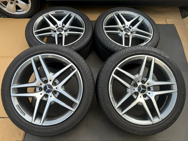 純正 メルセデスベンツ W222 Sクラス AMG 純正 19インチ 8.5J 9.5J +38 112 245/45R19 275/40R19 (A2224010000 A2224010100)。拍卖