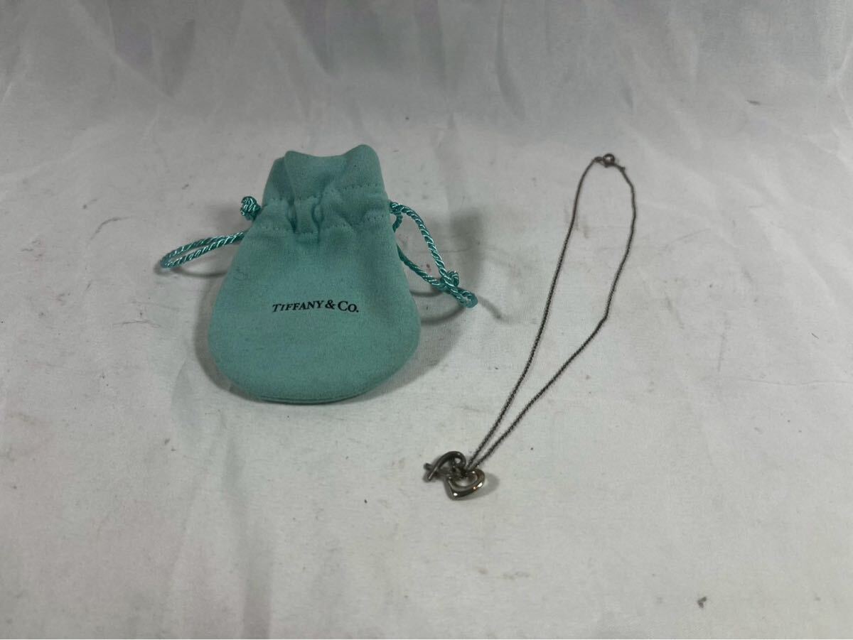 ① ティファニー ラビング ハート ネックレス 【10187】拍卖