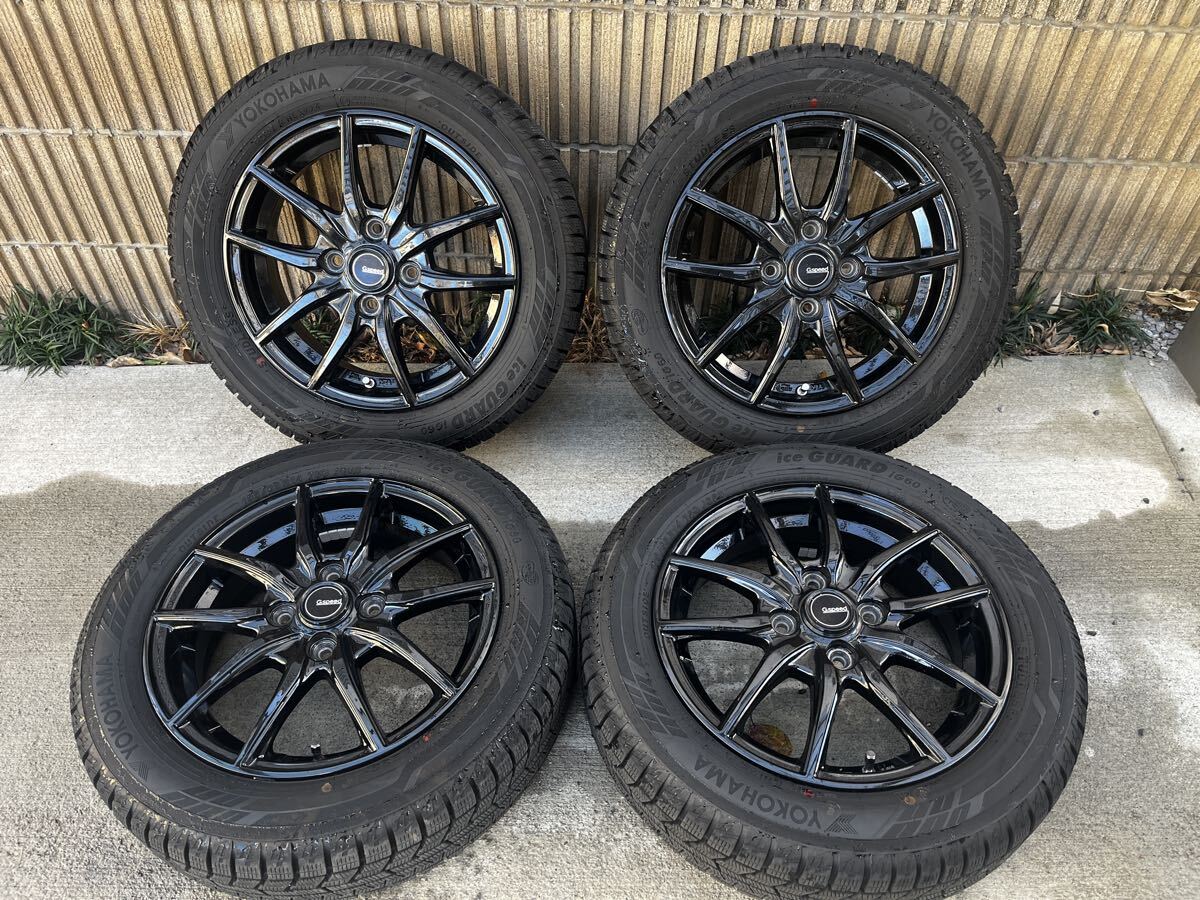 ヨコハマ IG60 スタッドレスタイヤ ホイールセット バリ溝拍卖