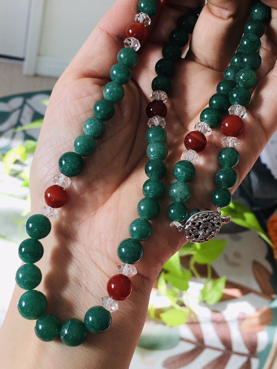 ネックレス SV クオーツ ネックレス ソーティング 付き拍卖