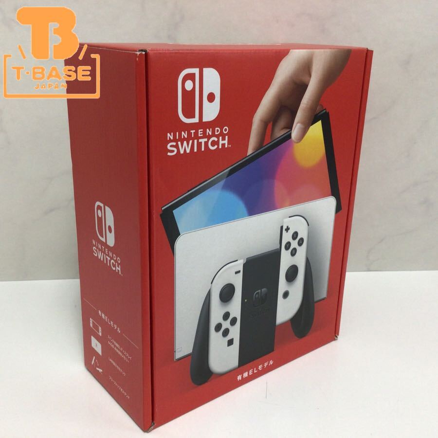 1円〜 動作確認済み 初期化済み Nintendo Nintendo Switch ニンテンドースイッチ 有機ELモデル HEG-001 Joy-Con ホワイト 本体拍卖