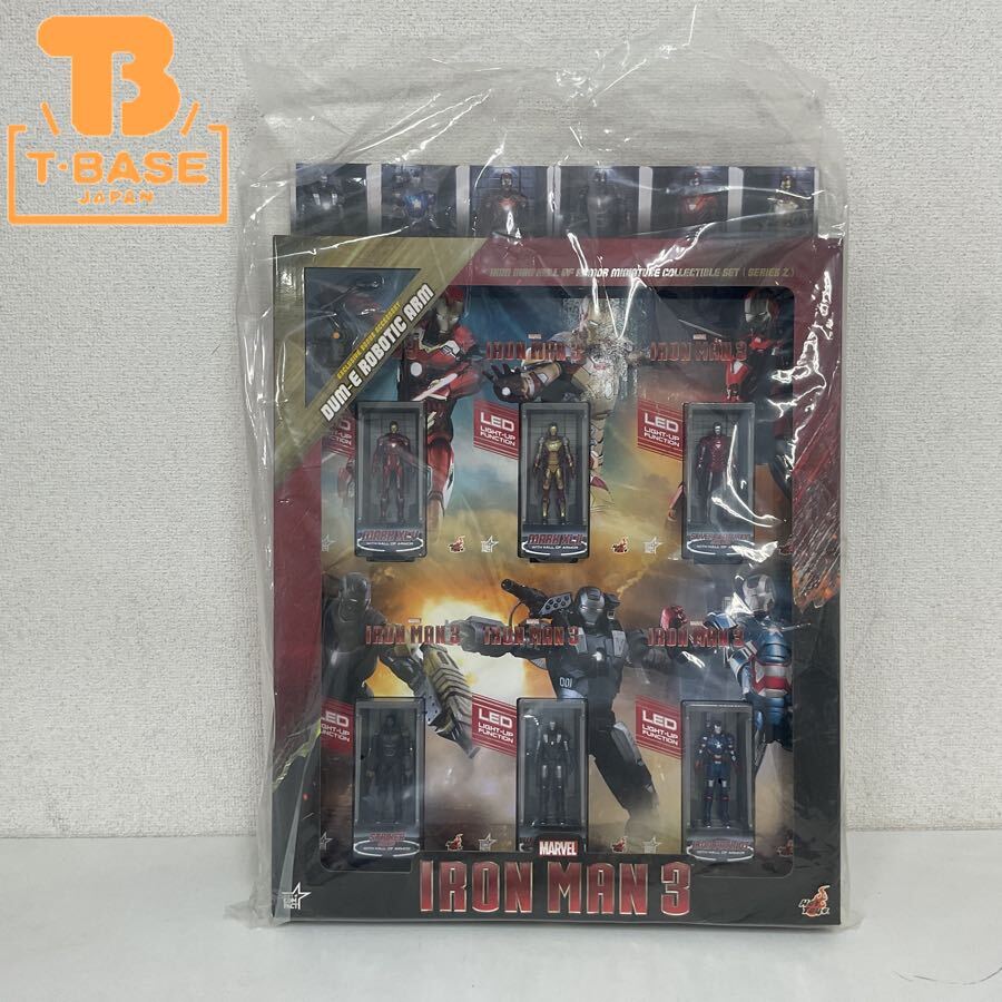 1円〜 内未開封 ホットトイズ アイアンマン3 ホール・オブ・アーマー 6体セットミニチュアフィギュア ムービー・マスターピースコンパクト拍卖