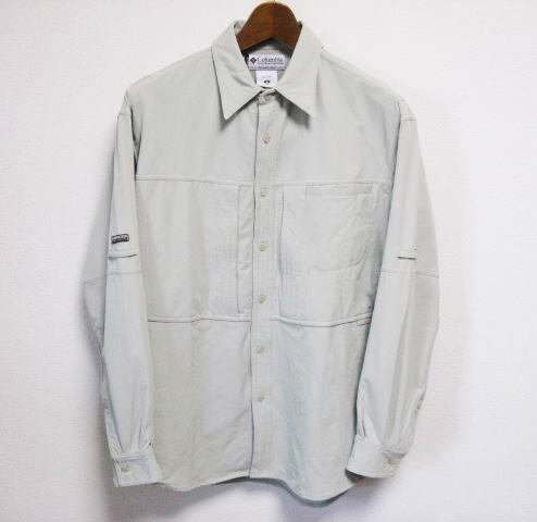 Columbia コロンビア OMNI DRY ソフトシェル ロングスリーブ シャツジャケット PM7412拍卖