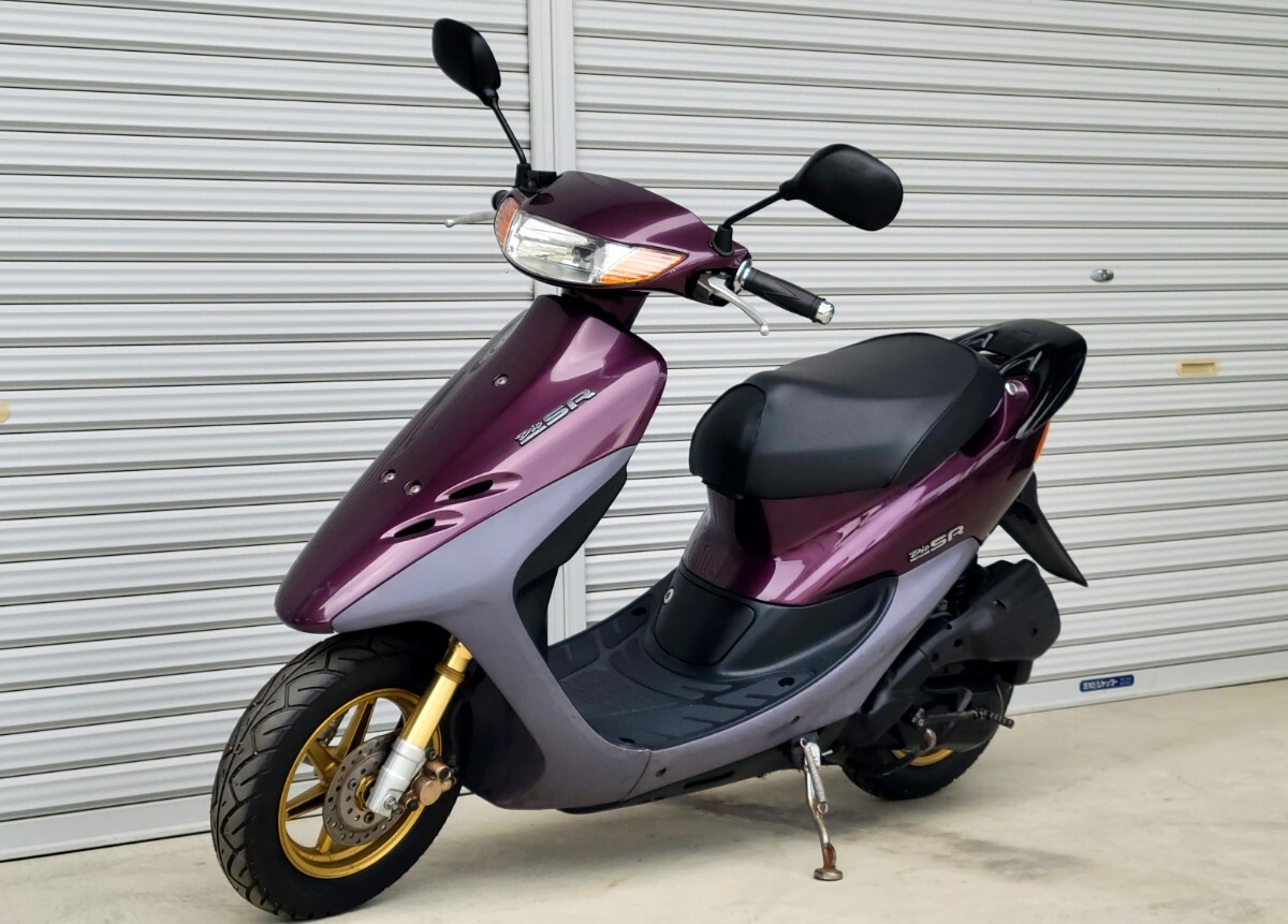 DIO ライブディオ SR ZX仕様 AF35 セル1発始動! 2スト 新品パーツ多数! チョイカスタム! 原付 スクーター拍卖