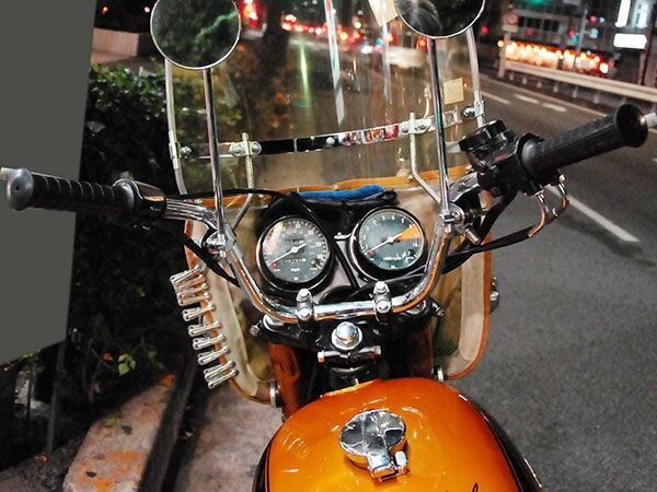 ゼットファーザー ローリングバー 20cm アップハンドル シボリハンドル ゼファー バリオス Z400GP XJ400 XJR ZRX ジェイド Z1 Z2 拍卖