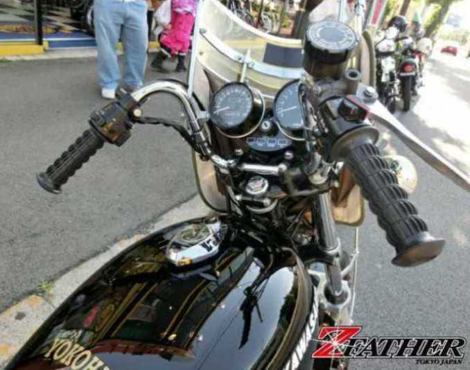 在庫あり! Zファーザー タレハン二番シボリ ゼファー CB400F GSX ZRX ゼファー インパルス Z400FX Z400GP XJ400 絞り 旧車 5拍卖