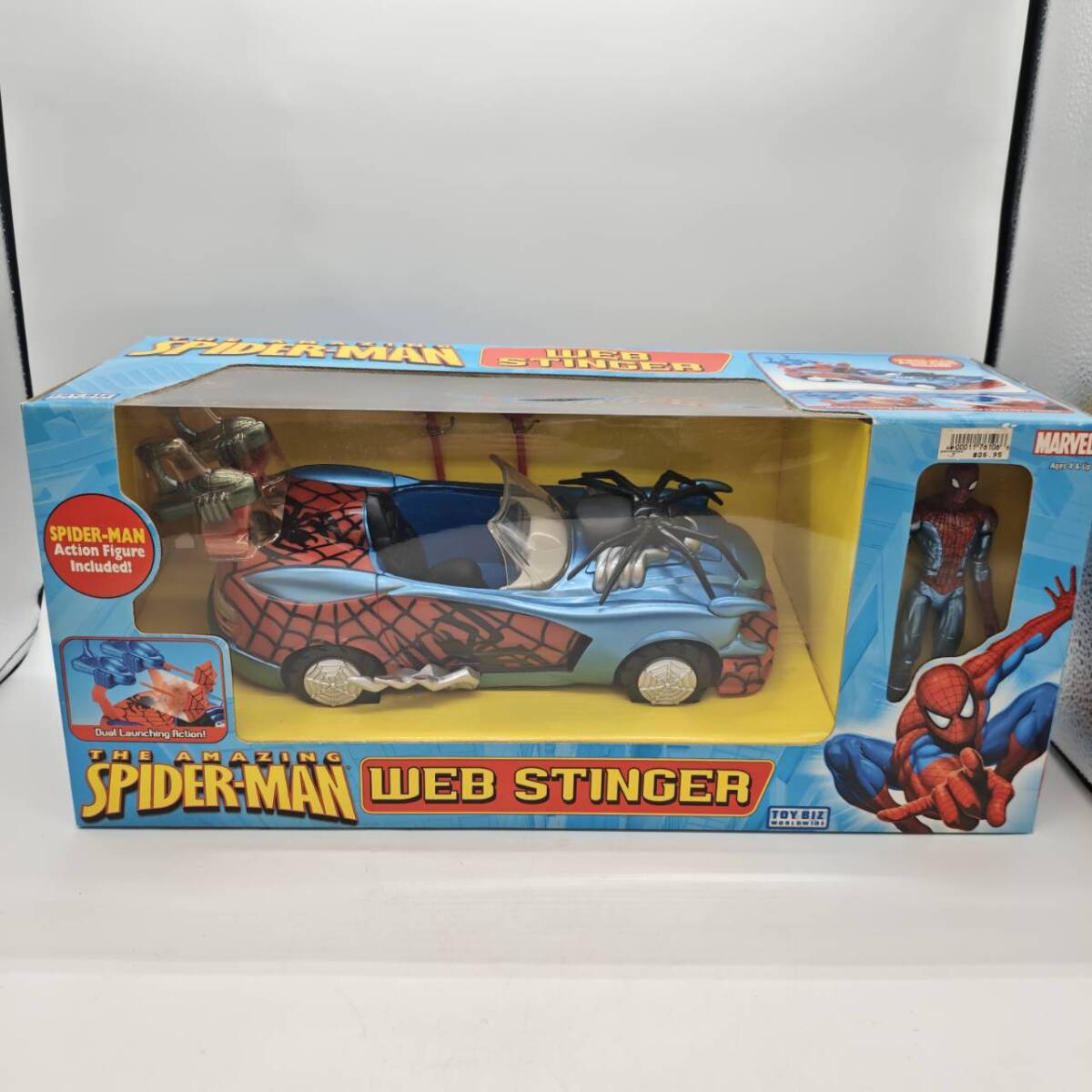 S11094G● THE AMAZING SPIDER-MAN Web Stinger Toy Biz アメイジングスパイダーマン ウェブ・スティンガー トイビズ マーベル アメコミ拍卖