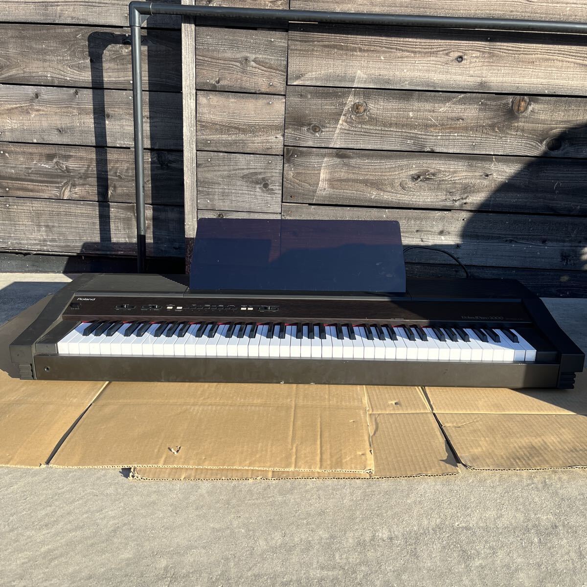 Roland HP-2000 ローランド 電子ピアノ 動作良好 レア 本体のみ 管BAEK18拍卖