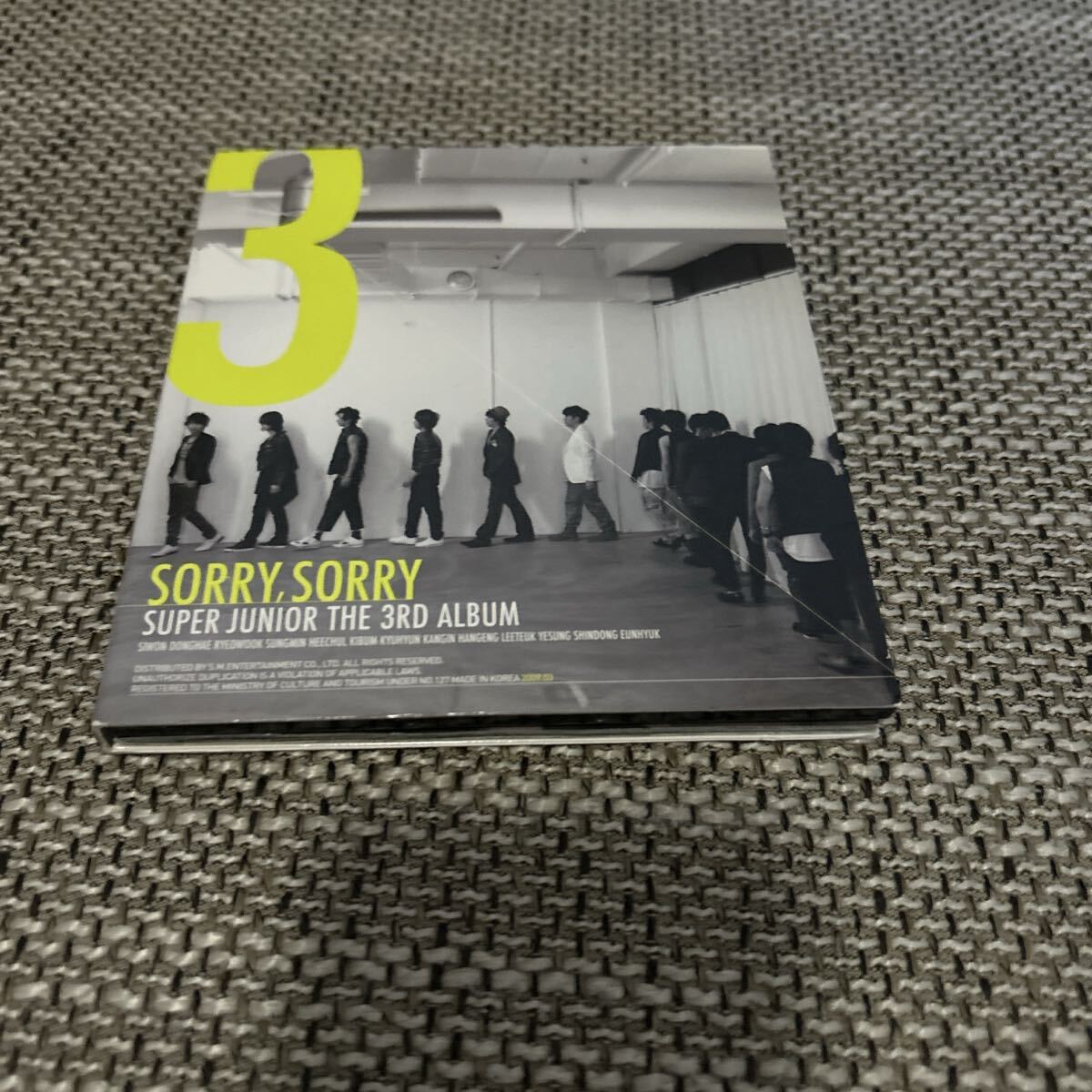 Super Junior Sorry, Sorry 3rd Album CD拍卖