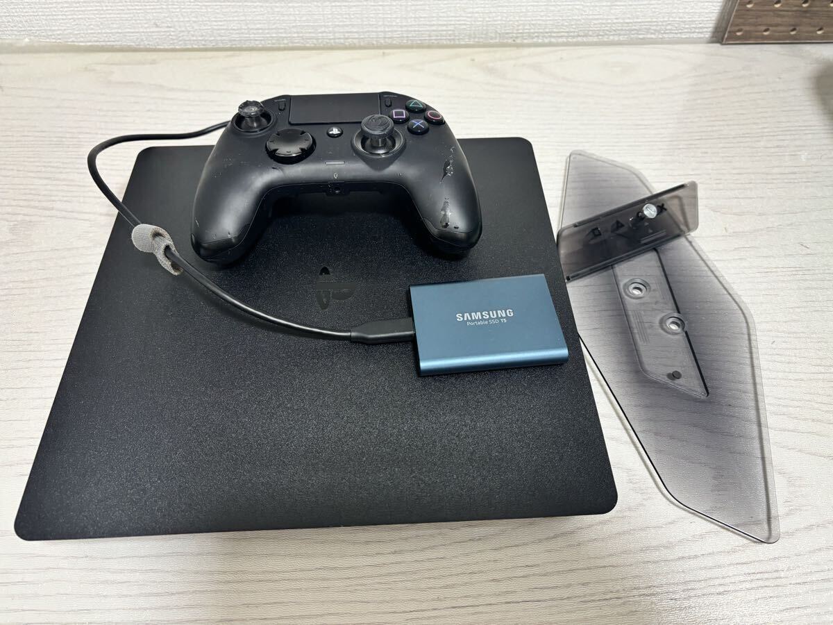 SONY SP4 PlayStation4 CUH-2200A /Samsung 外付けSSD T5 500GB MU-PA500B セット通電確認済拍卖