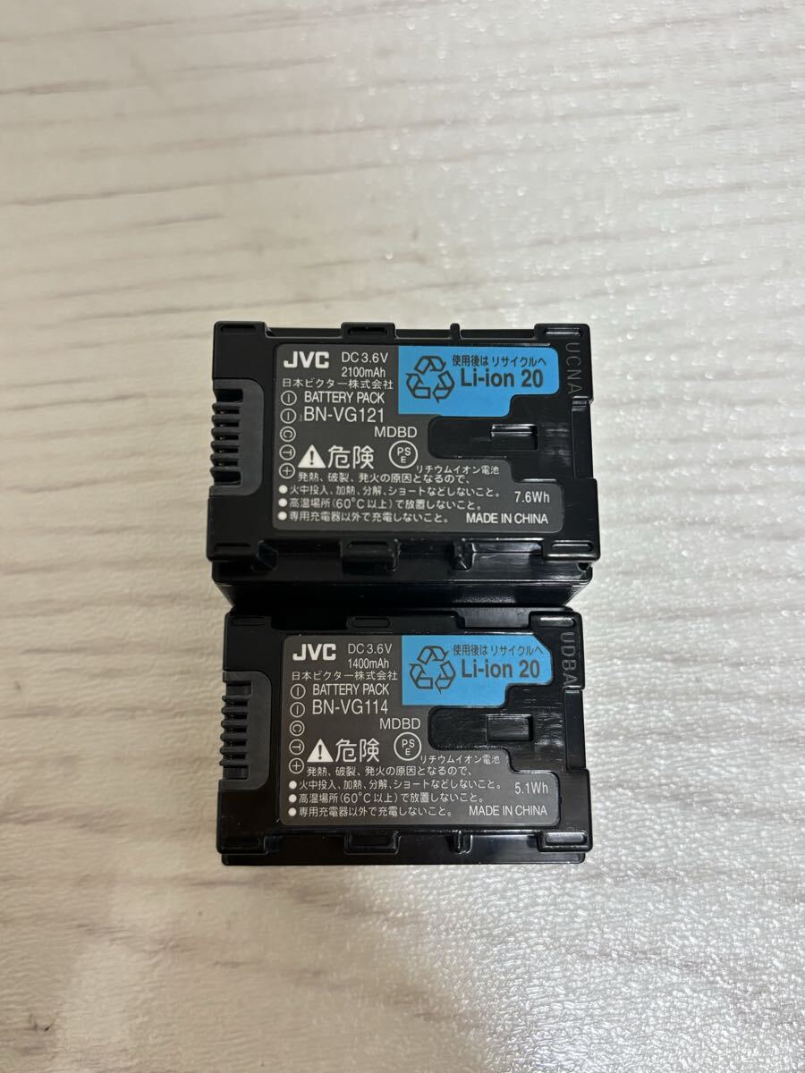JVC BN-VG114/ BN-VG121 バッテリー セット出品拍卖